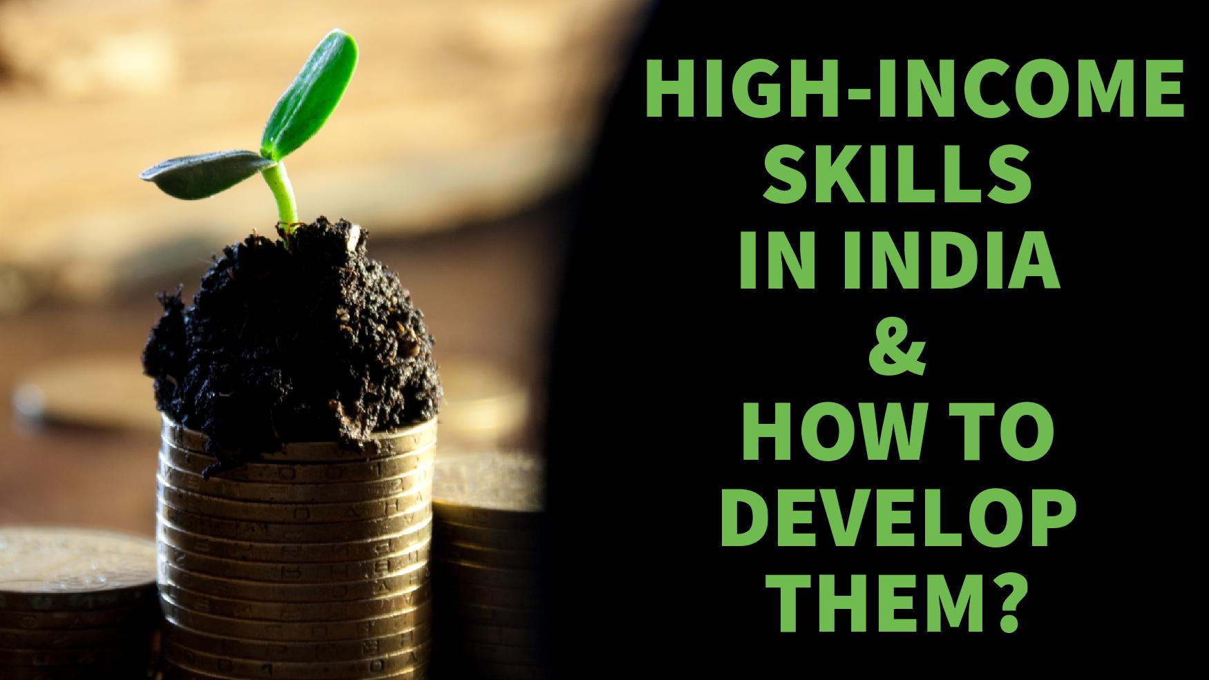 Read more about the article High-Income skills in India that can help you make a fortune